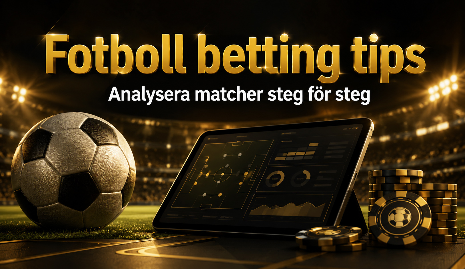 Fotboll betting tips - analysera matcher steg för steg