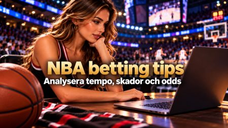 NBA betting tips 2026 – analysera tempo, skador och odds